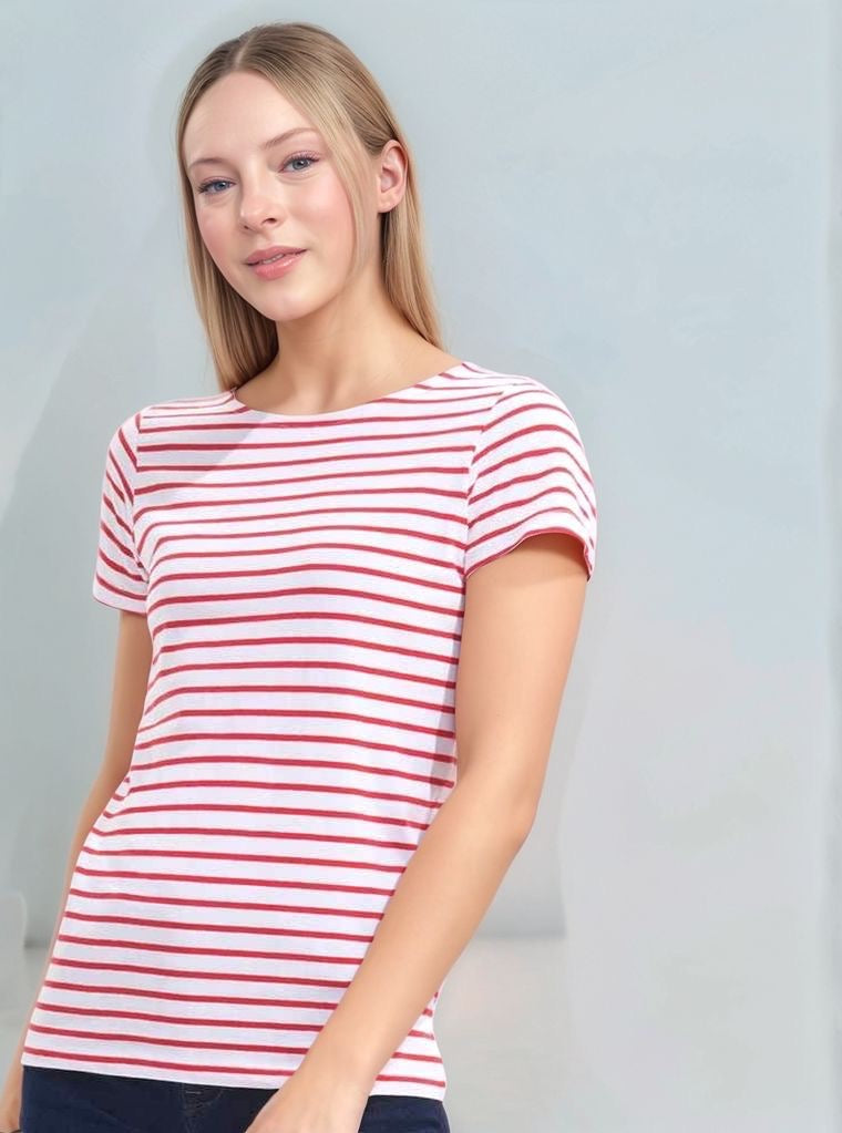 Weston Bay Women's Striped T-Shirt