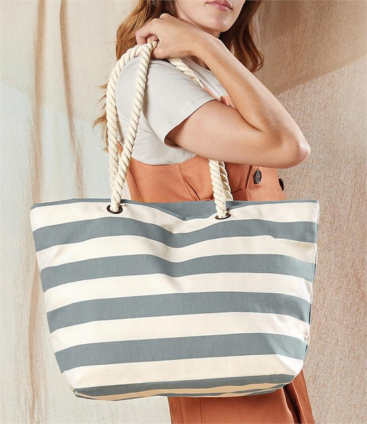 Weston Bay Nautical Beach Bag