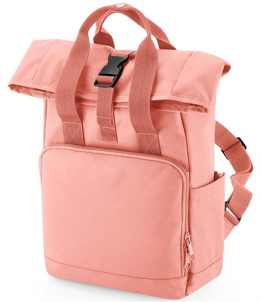 Weston Bay Recycled Mini Twin Handle Roll-Top Backpack